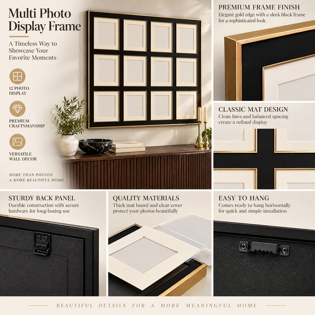 Multi Photo Display Frame