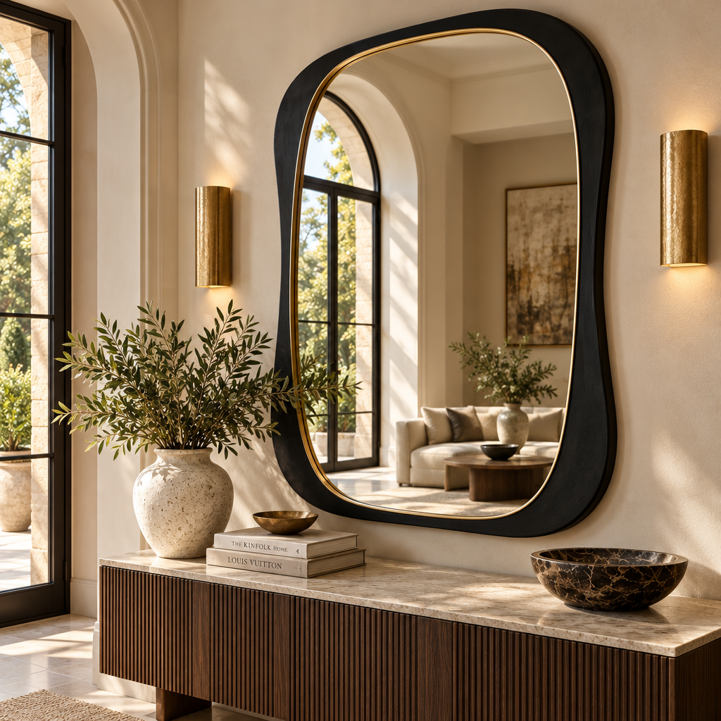 Statement Entryway Mirror