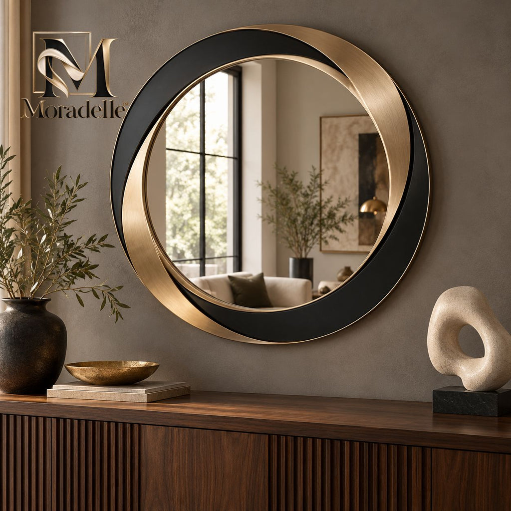 Round Accent Mirror