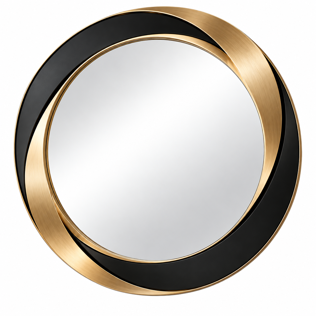 Round Accent Mirror