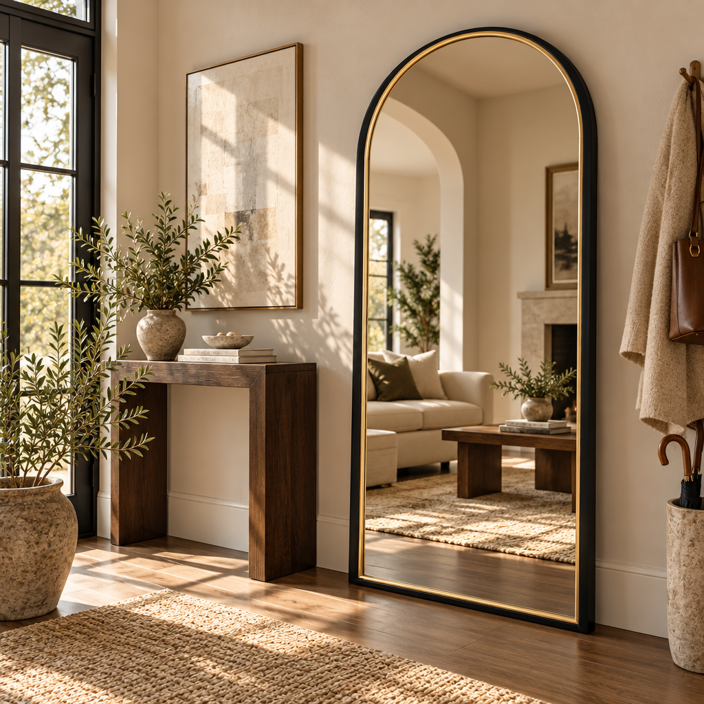 Arched Decorative Mirror